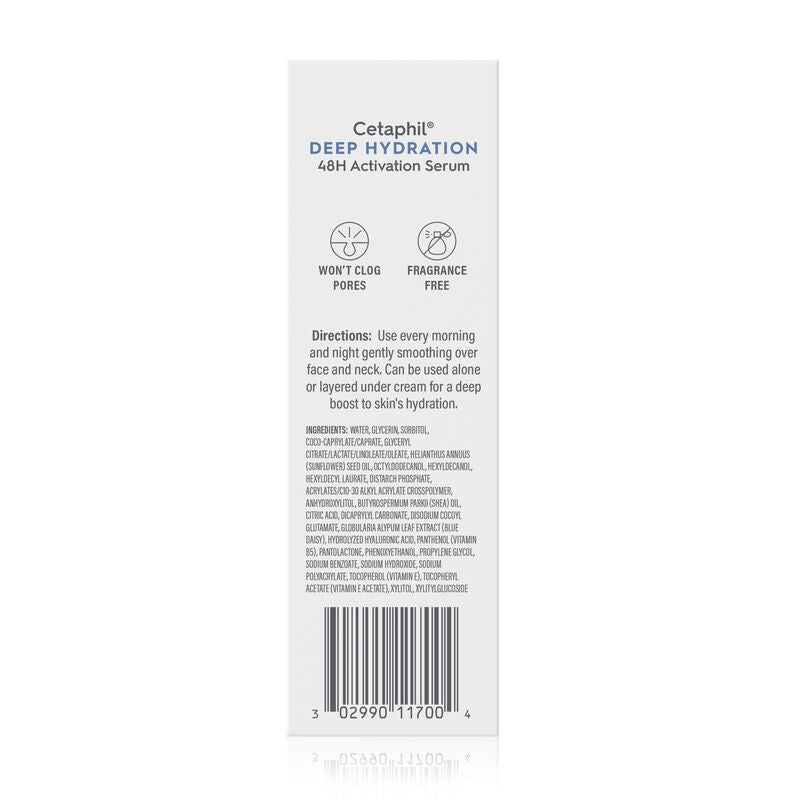 Cetaphil Deep Hydration 48H Activation Serum Cetaphil