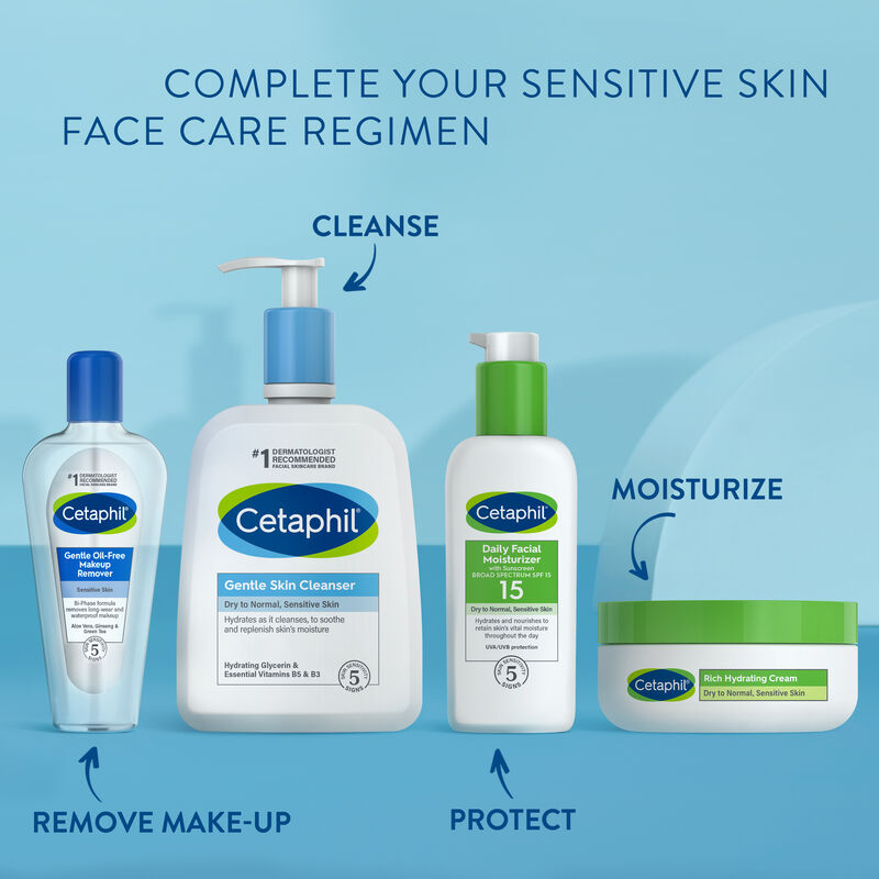 Cetaphil Gentle Oil-Free Makeup Remover Cetaphil