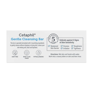 Cetaphil Gentle Cleansing Bar Soap Cetaphil