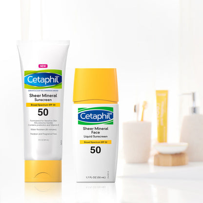 Cetaphil Sheer Mineral Sunscreen SPF 50