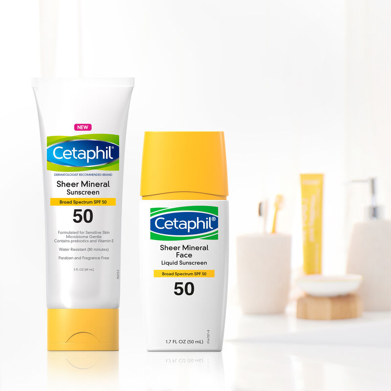 Cetaphil Sheer Mineral Sunscreen SPF 50 Cetaphil