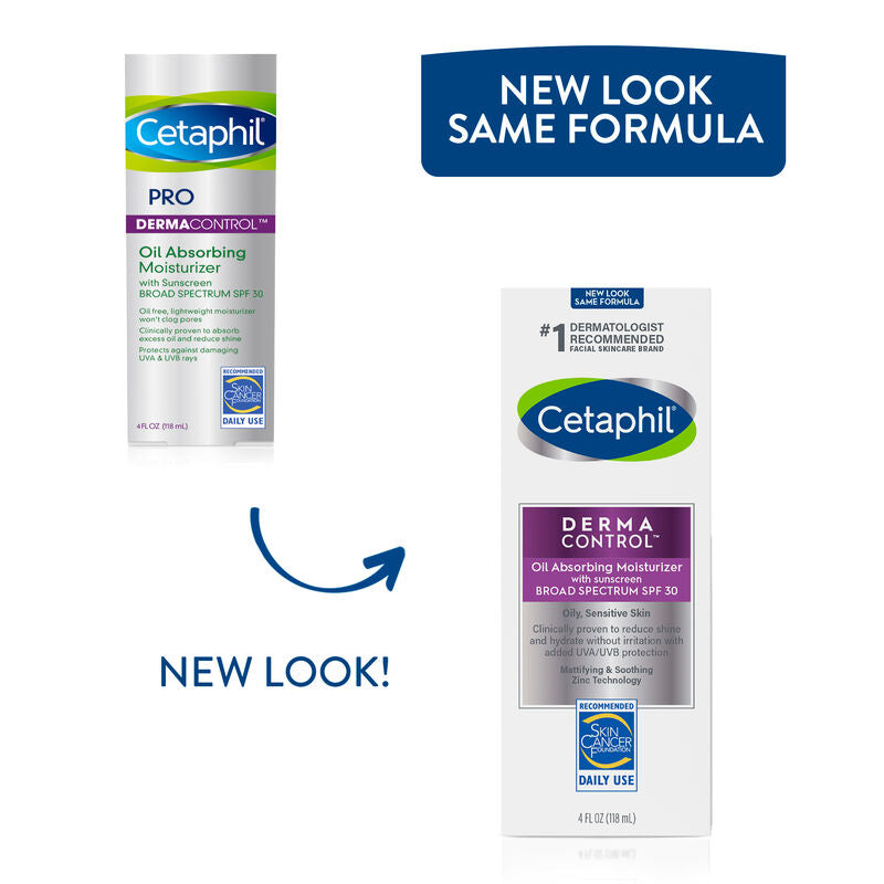 Cetaphil DermaControl Oil Absorbing Moisturizer SPF 30 Cetaphil