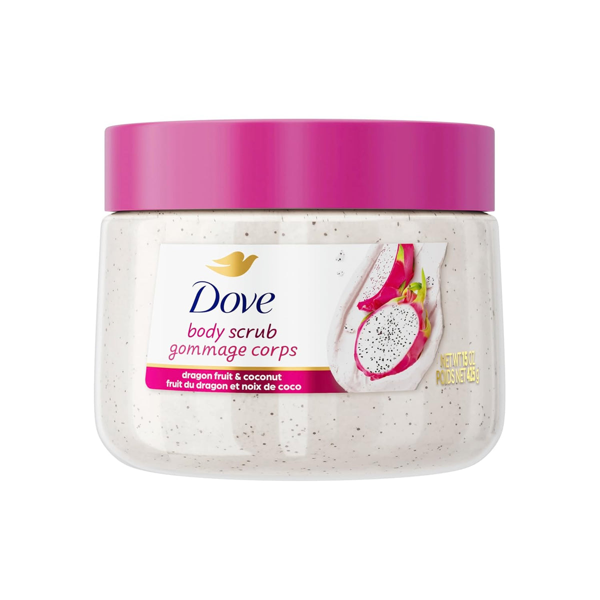 Dove Body Scrub Dragon Fruit & Coconut Cream Body