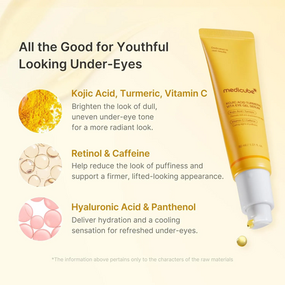 Medicube - Kojic Acid Turmeric Eye Gel Serum