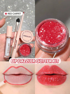 SHEGLAM Lip Dazzler Glitter Kit Sheglam