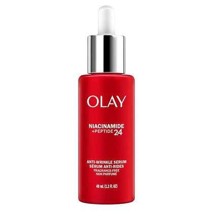 Olay Niacinamide24 + Vitamin E Age Defy Serum – Hydrating &amp; Smoothing Facial Serum