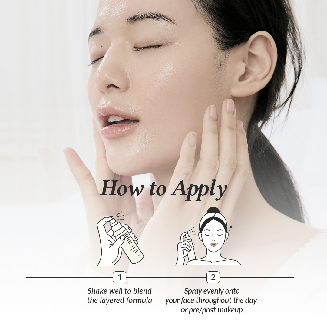 345 3-Step Skincare Routine (Serum + Cream + Mist)