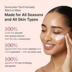 Medicube Sunscreen No Cast Just Glow Collagen SPF 50+ PA++++
