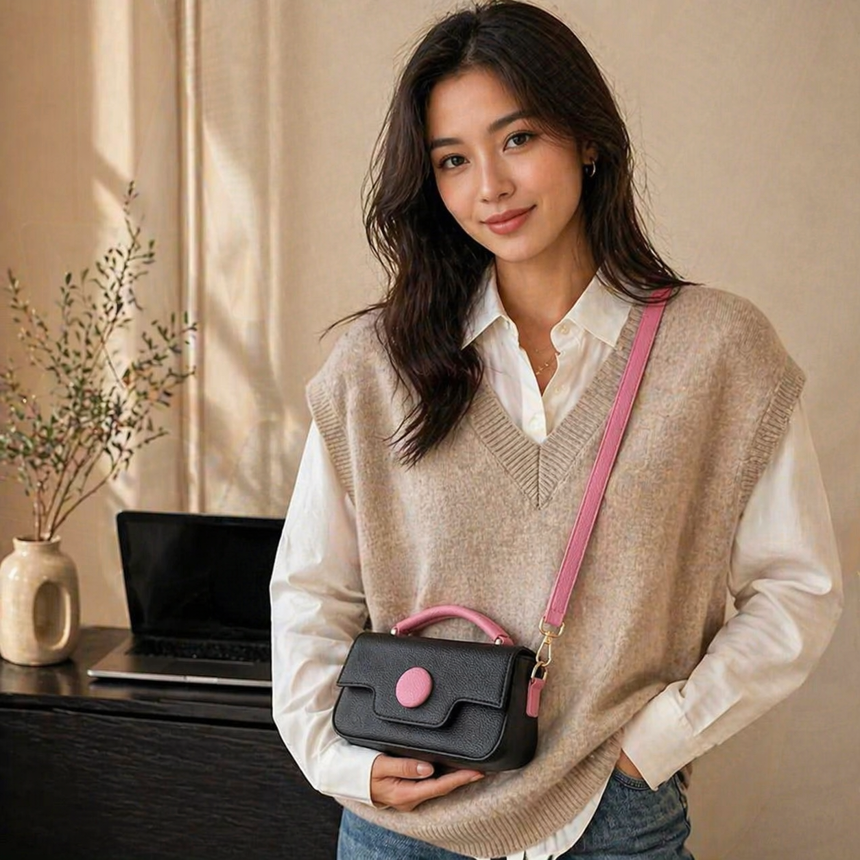 The dot satchel Crossbody bag
