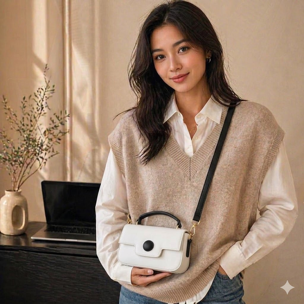 The dot satchel Crossbody bag