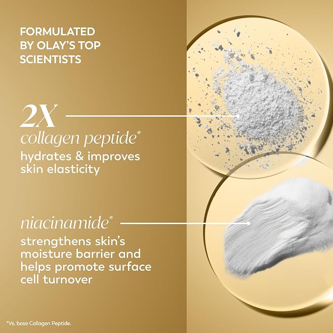 Olay Collagen Peptide 24 Moisturizing Cream – Hydrating &amp; Skin-Smoothing Face Cream