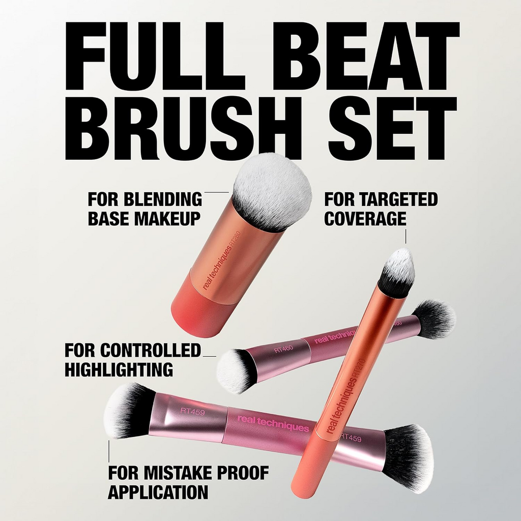 Real Techniques Full Beat Makeup Brush Set