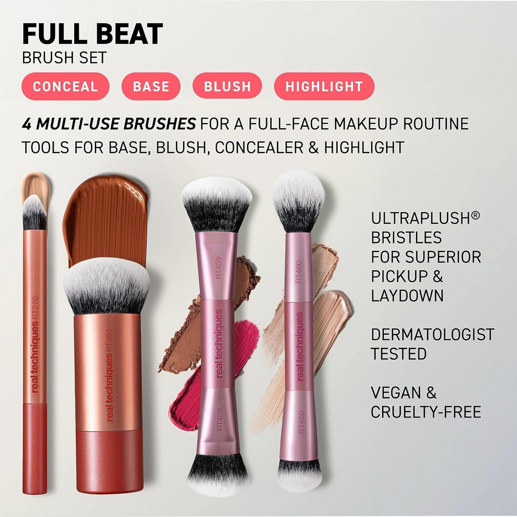 Real Techniques Full Beat Makeup Brush Set