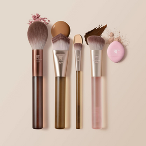 Real Techniques, New Nudes 2.0, Blurred Base Set | Bonus mini powder puff Real Technique