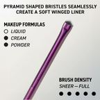 Real Techniques Big Blends Energy Brush + Dual-Sided Puff Set – 6 Piece Set