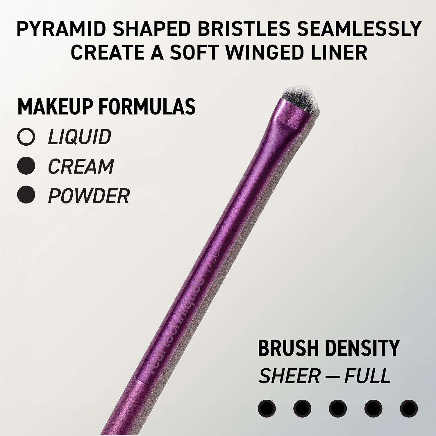 Real Techniques Big Blends Energy Brush + Dual-Sided Puff Set – 6 Piece Set