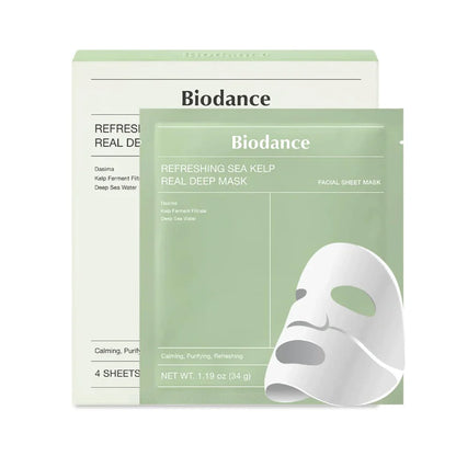 Biodance Refreshing Sea kelp Real Deep Mask