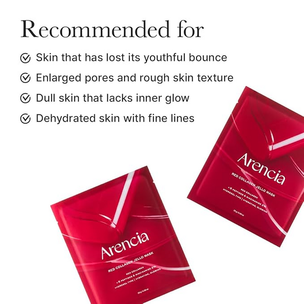 ARENCIA Red Collagen Jello Mask 25g (4ea)