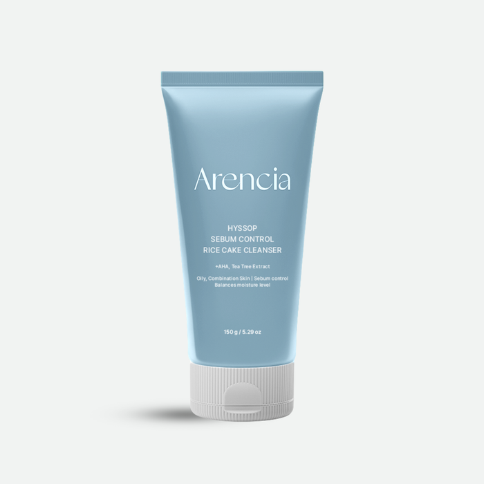 ARENCIA Hyssop Sebum Control Rice Cake Cleanser