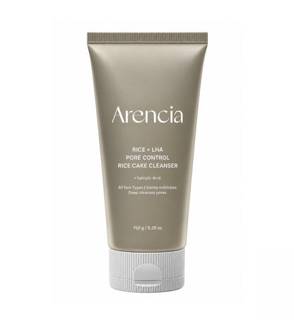 ARENCIA Rice + LHA Pore Control Rice Cake Cleanser 150g