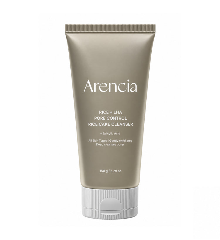 ARENCIA Rice + LHA Pore Control Rice Cake Cleanser