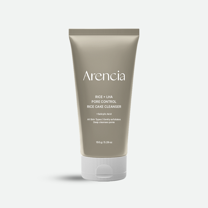 ARENCIA Rice + LHA Pore Control Rice Cake Cleanser