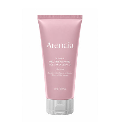 ARENCIA Rosehip Mild pH Balancing Rice Cake Cleanser 150g