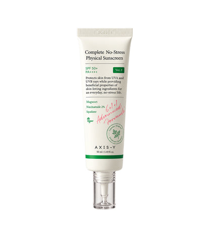 AXIS-Y Complete No-Stress Physical Sunscreen SPF50+ PA++++