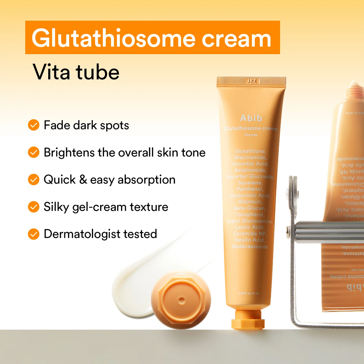 Abib Glutathionsome Cream Vita Tube Abib
