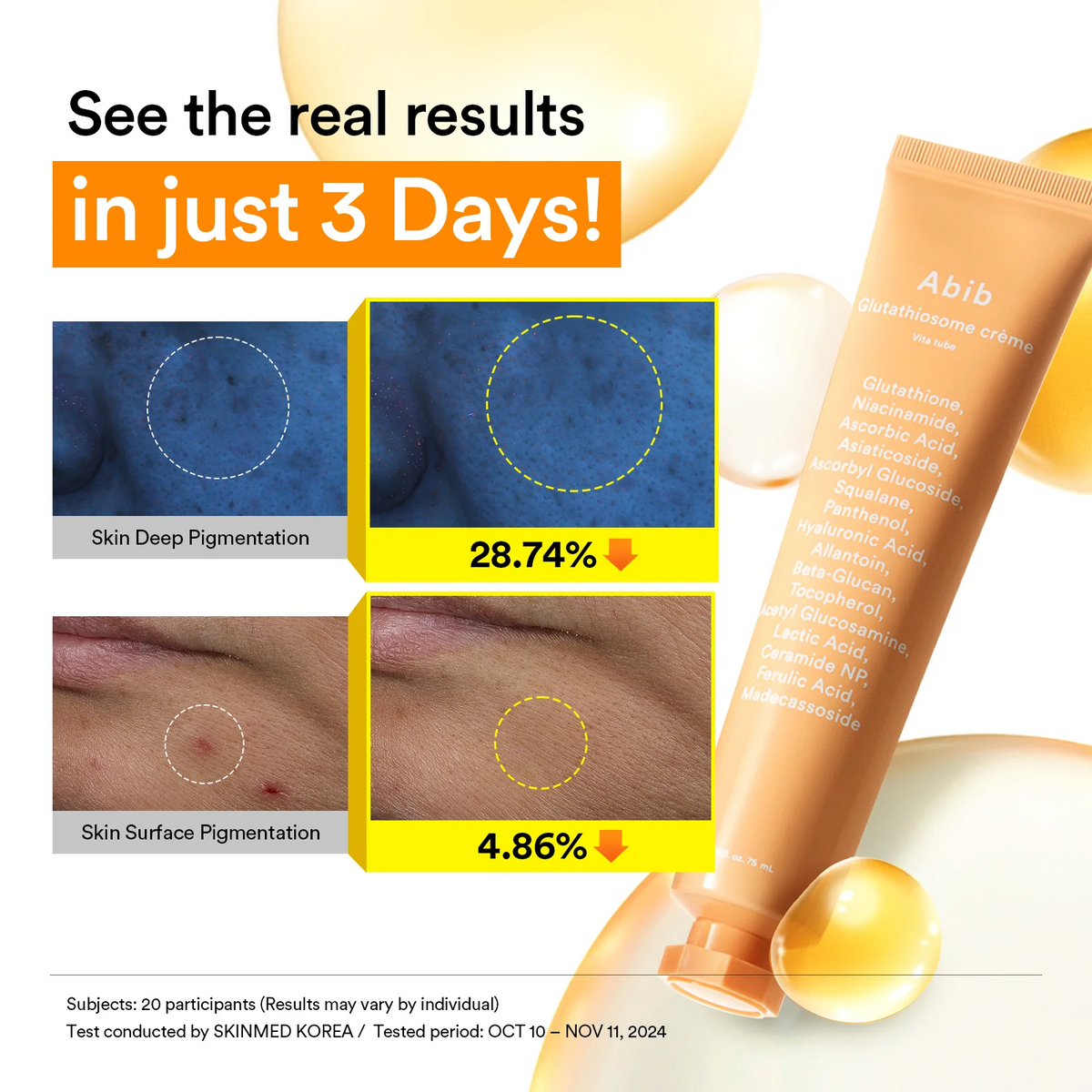 Abib Glutathionsome Cream Vita Tube Abib