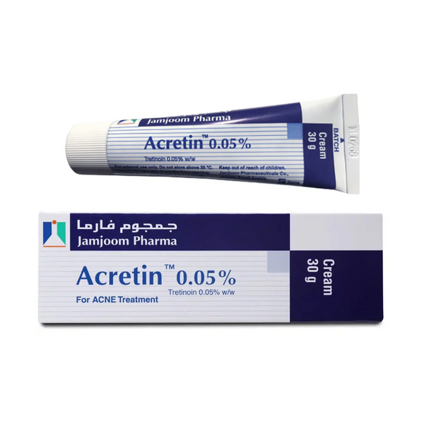 Jamjoom Pharma - Acretin .05% Cream for Acne Treatment