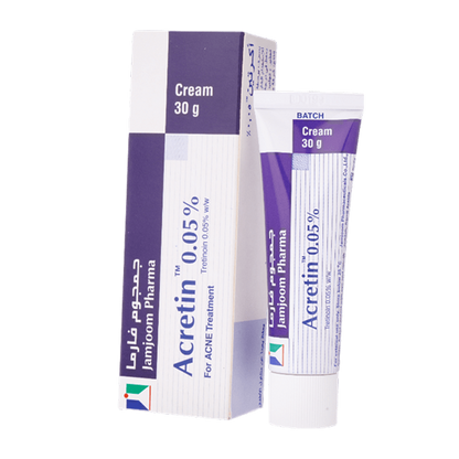 Jamjoom Pharma - Acretin .05% Cream for Acne Treatment