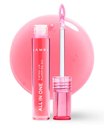 Lamel - All In One Lip Tinted Plumping Oil