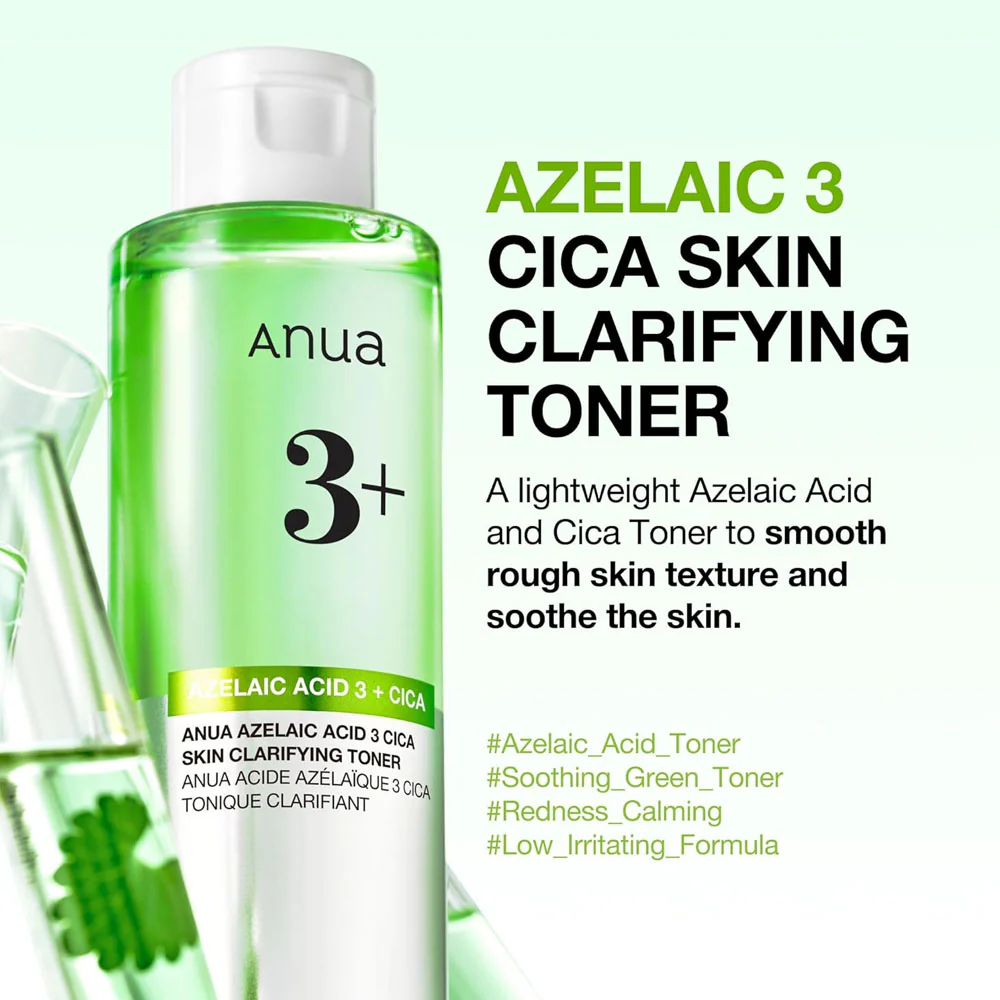 Anua Azelaic Acid 3 Cica Skin Clarifying Toner