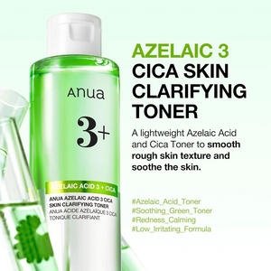 Anua Azelaic Acid 3 Cica Skin Clarifying Toner Anua