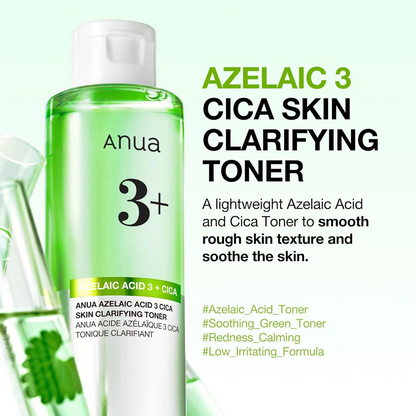 Anua Azelaic Acid 3 Cica Skin Clarifying Toner