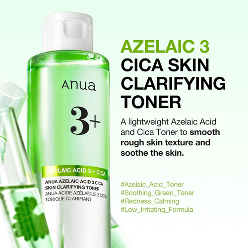 Anua Azelaic Acid 3 Cica Skin Clarifying Toner