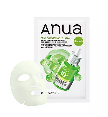 Anua Azelaic Acid Hyaluron Redness Soothing Serum sheet Mask