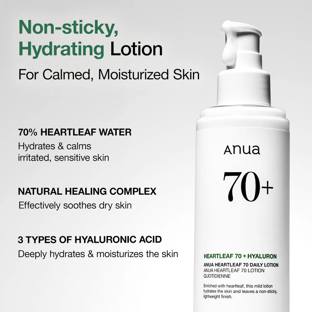 Anua Heartleaf 70 Daily Relief Lotion Anua