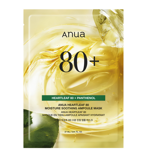 Anua – Heartleaf 80 Moisture Soothing Ampoule Mask 27ml