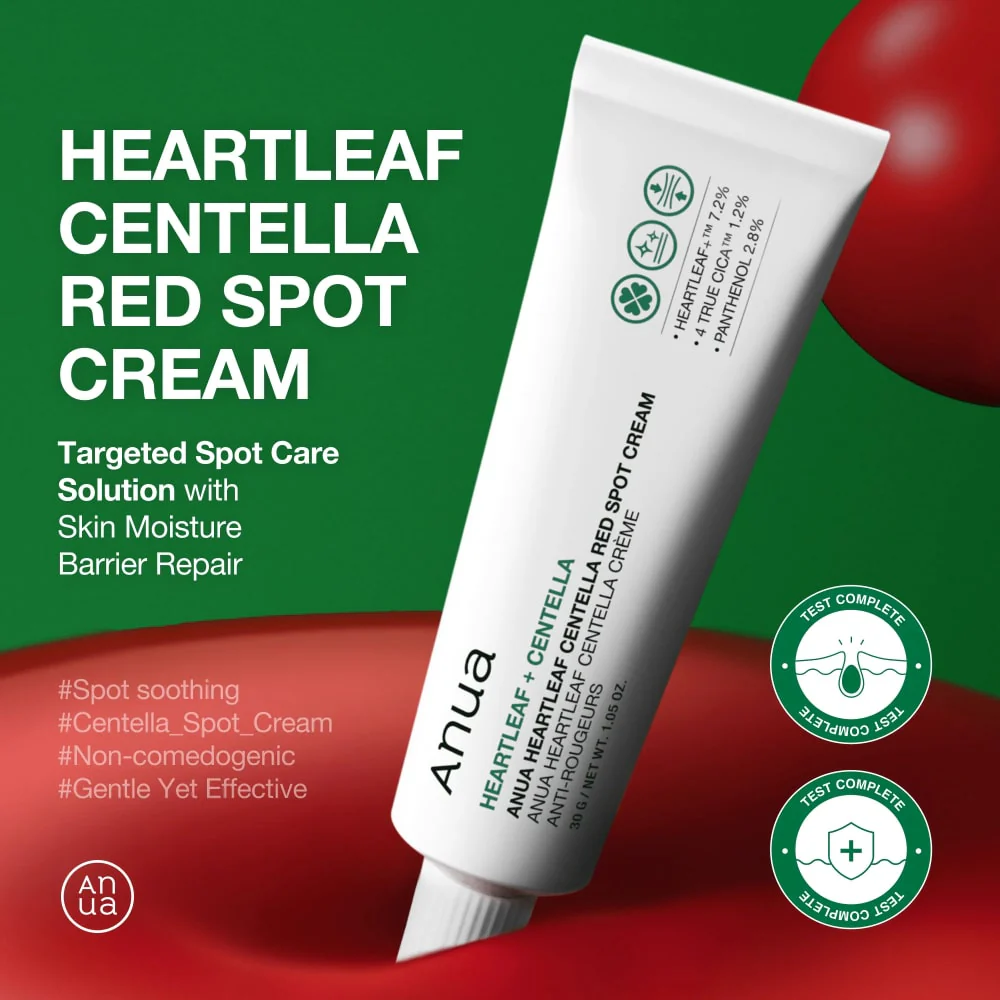 Anua Heartleaf Centella Red Spot Cream Anua