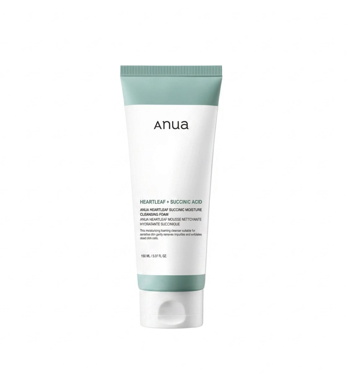Anua Heartleaf Succinic Moisture Cleansing Foam
