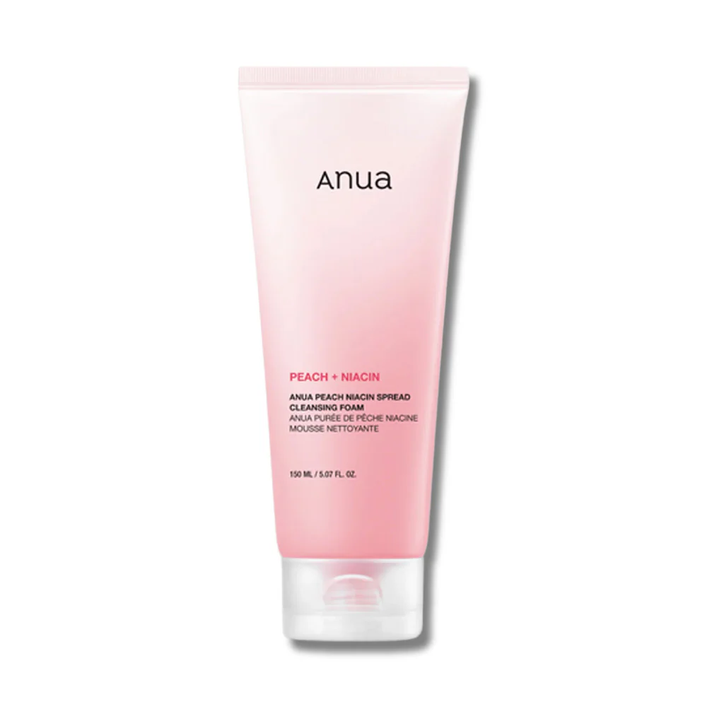 Anua Peach Niacin Spread Cleansing Foam Anua