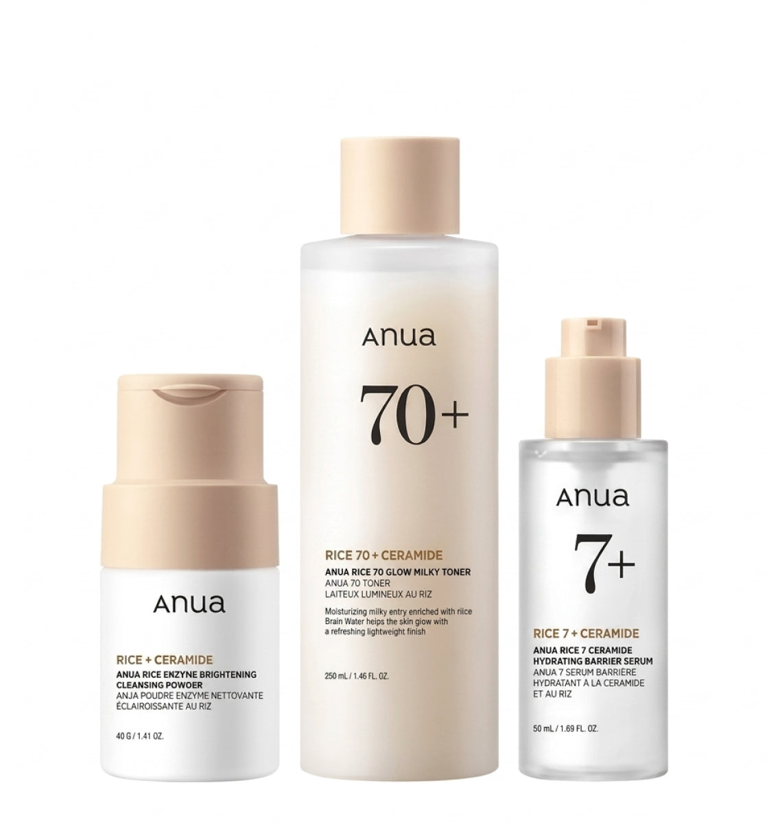 Anua Rice Nourishing Trio for Dry Skin