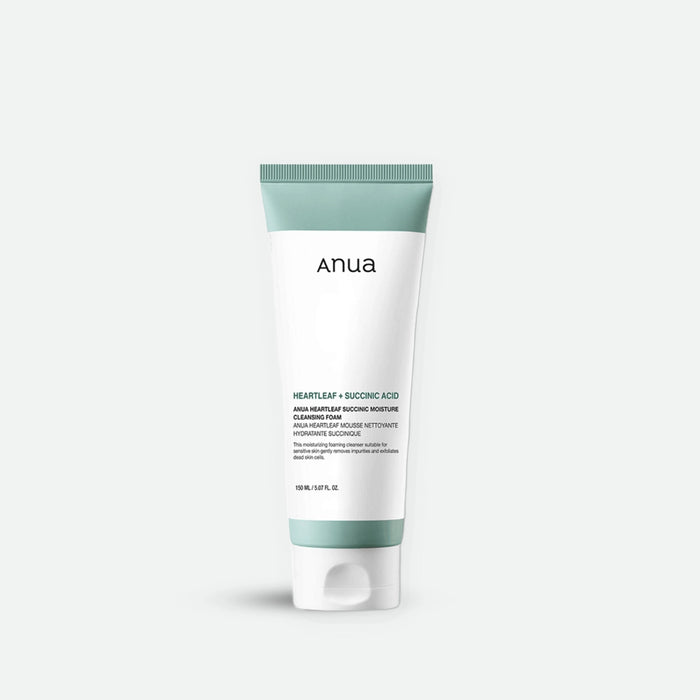 Anua Heartleaf Succinic Moisture Cleansing Foam