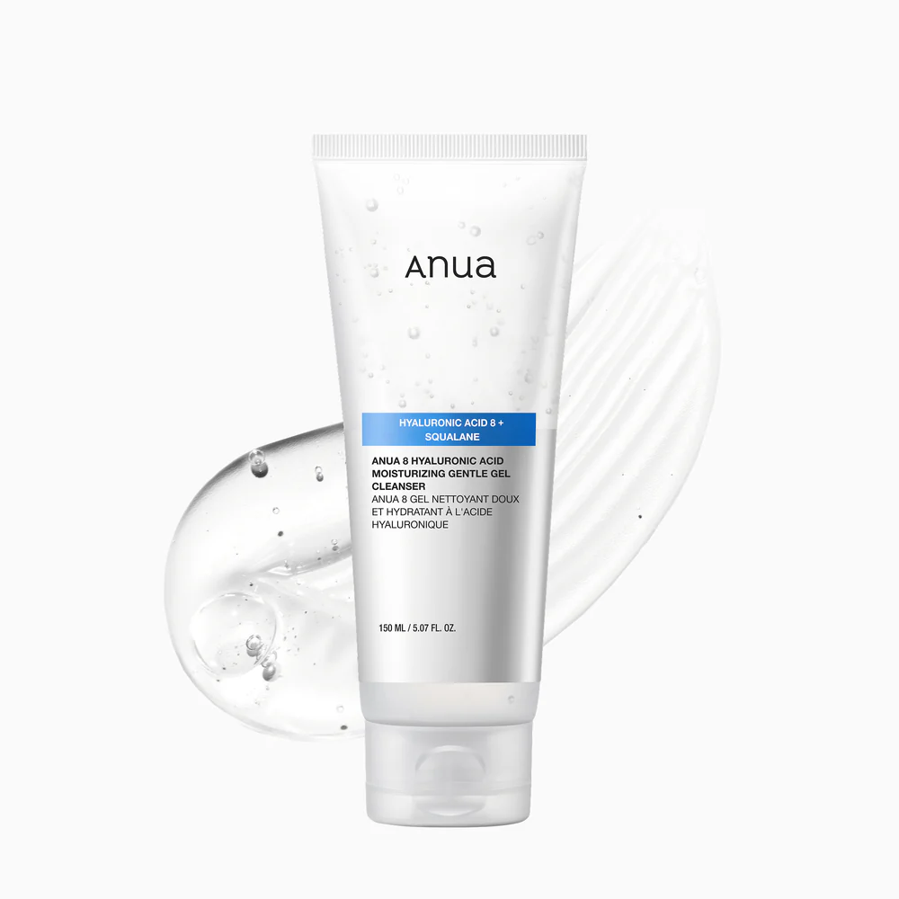 Anua 8 Hyaluronic Acid Squalane Moisturizing Gentle Gel Cleanser