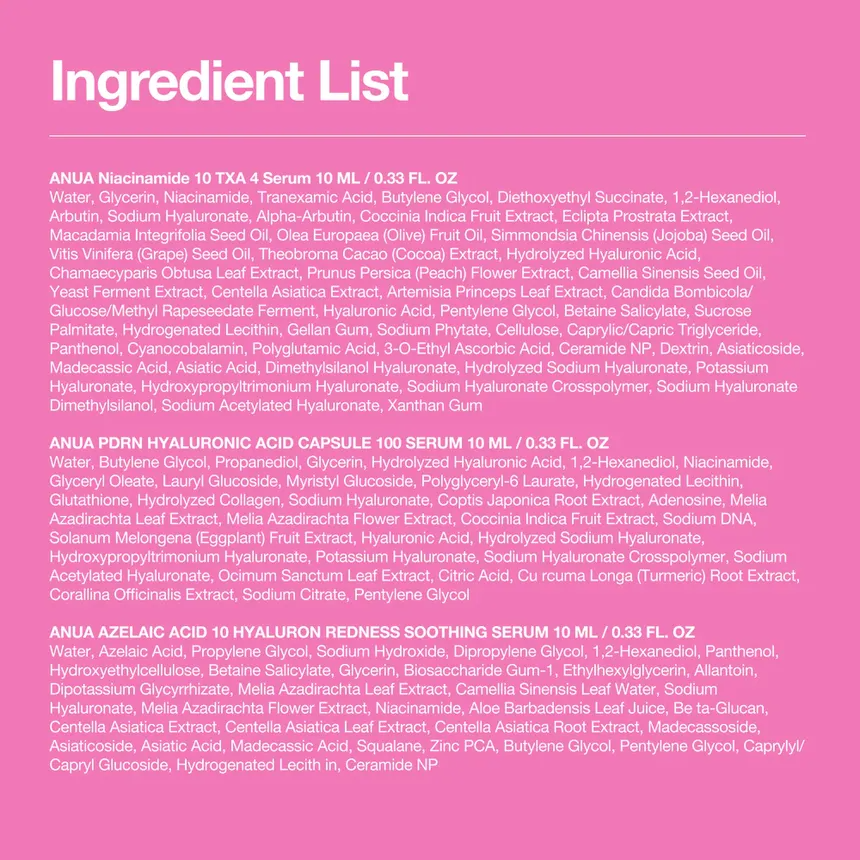 Anua Serum Minis