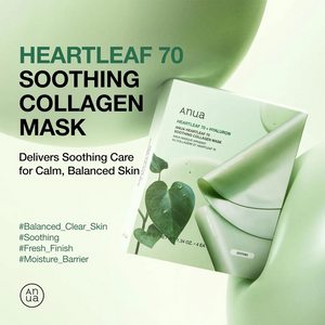 Anua Heartleaf 70 Soothing Collagen Mask Anua