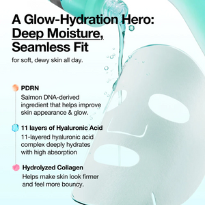 Anua PDRN Hyaluronic Acid Capsule 100 Serum Mask (1ea) Anua