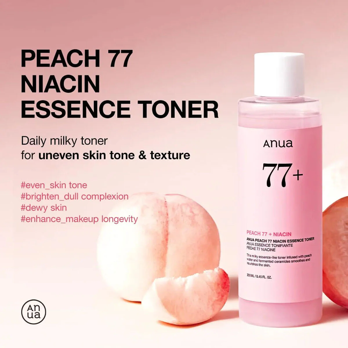 Anua Peach 77 Niacin Essence Toner